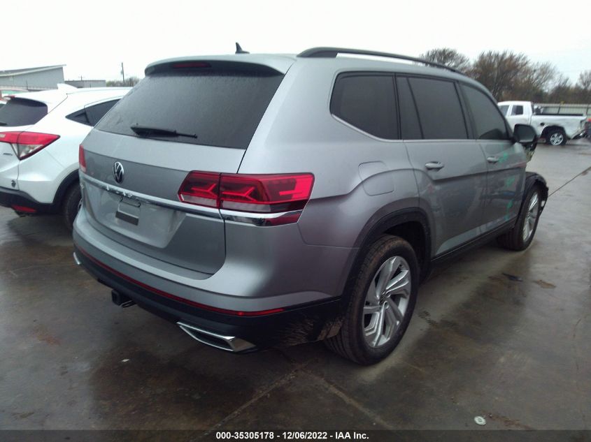 2022 VOLKSWAGEN ATLAS 3.6L V6 SE W/TECHNOLOGY VIN: 1V2WR2CA5NC564277