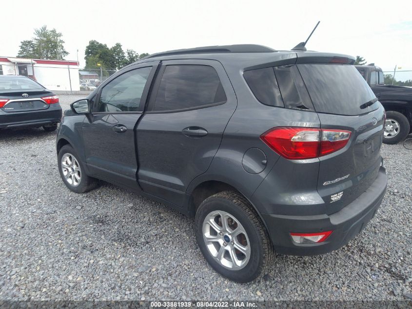2021 FORD ECOSPORT SE VIN: MAJ6S3GL0MC409938