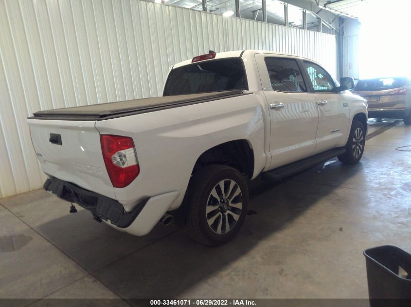 2021 TOYOTA TUNDRA 4WD LIMITED VIN: 5TFHY5F14MX019026
