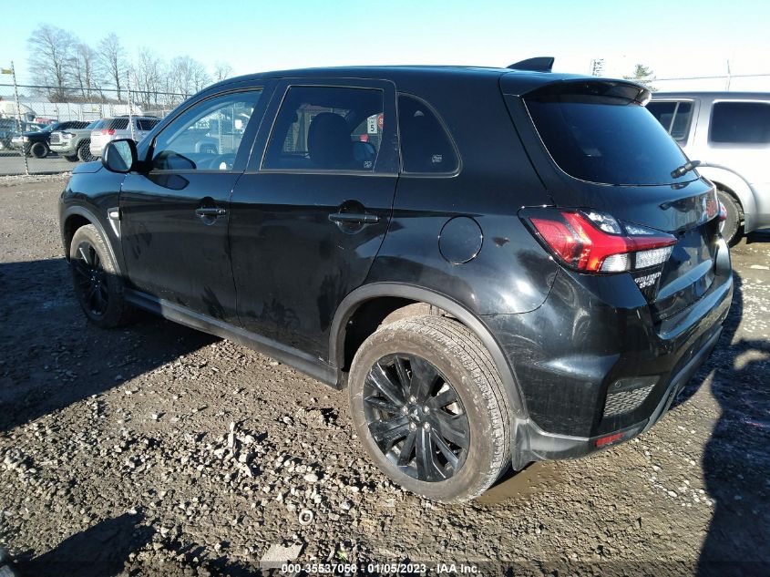 2022 MITSUBISHI OUTLANDER SPORT ES/LE/SE VIN: JA4ARUAU3NU014004