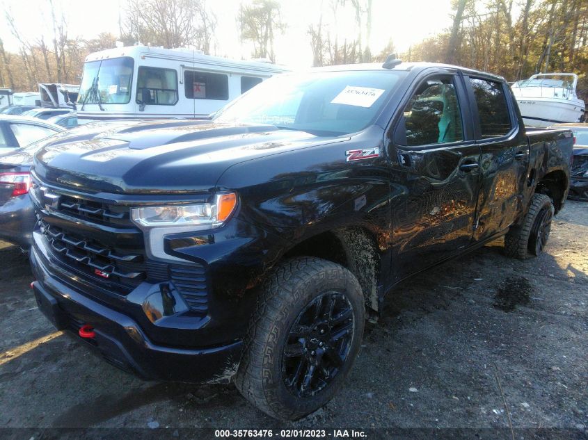 2022 CHEVROLET SILVERADO 1500 LT TRAIL BOSS VIN: 3GCUDFED6NG656405