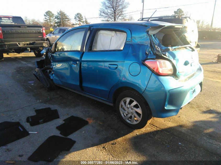 2022 MITSUBISHI MIRAGE ES/LE VIN: ML32AUHJ9NH005316