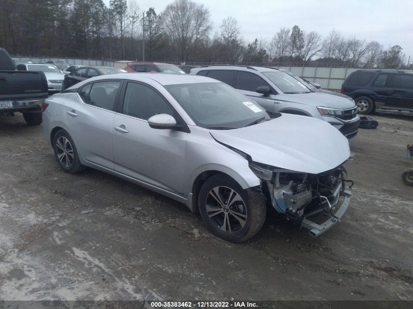 2021 NISSAN SENTRA SV VIN: 3N1AB8CV4MY253390