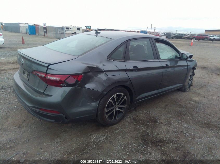 2022 VOLKSWAGEN JETTA SPORT VIN: 3VWBM7BU1NM003173