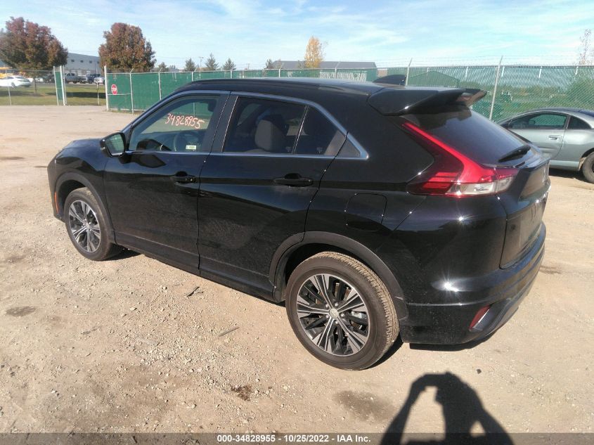 2022 MITSUBISHI ECLIPSE CROSS SE/SEL VIN: JA4ATWAAXNZ018606