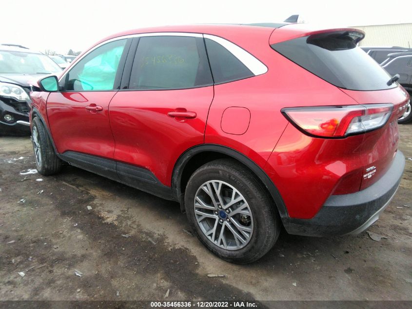 2022 FORD ESCAPE SEL HYBRID VIN: 1FMCU9CZ9NUA26334