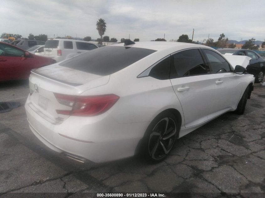 2021 HONDA ACCORD SEDAN SPORT VIN: 1HGCV2F35MA030964