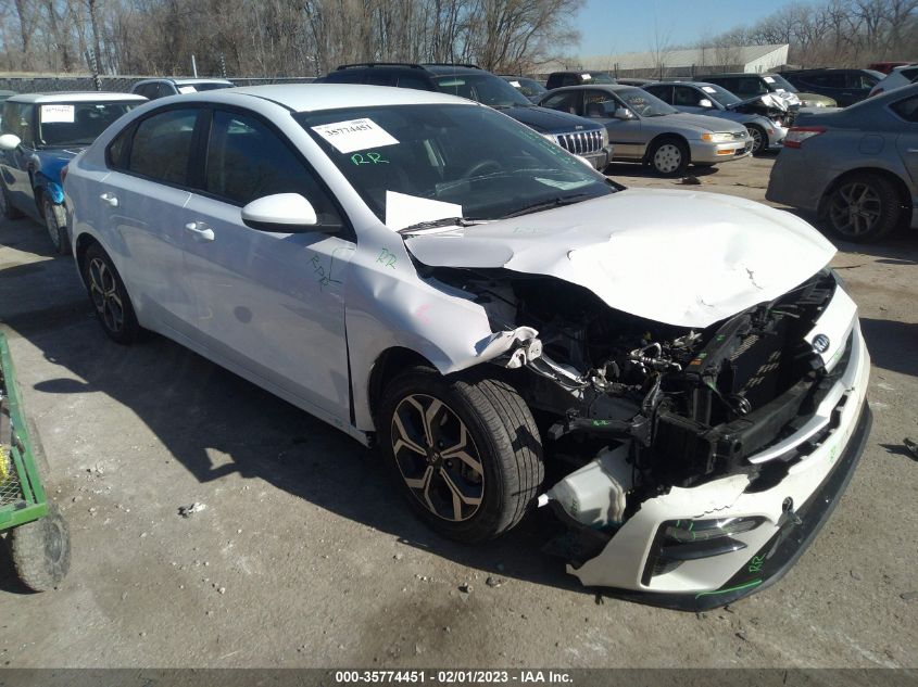 2021 KIA FORTE LXS VIN: 3KPF24AD7ME348100