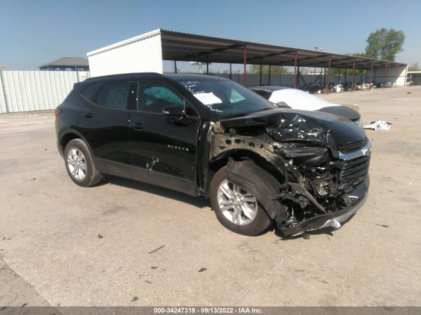 2022 CHEVROLET BLAZER LT VIN: 3GNKBCR48NS136166