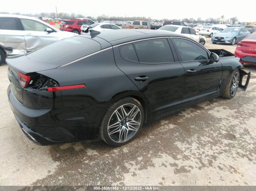 2022 KIA STINGER GT2 VIN: KNAE55LCXN6112395