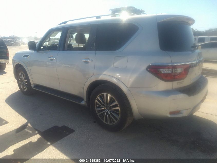 2022 NISSAN ARMADA SV VIN: JN8AY2AC9N9161262