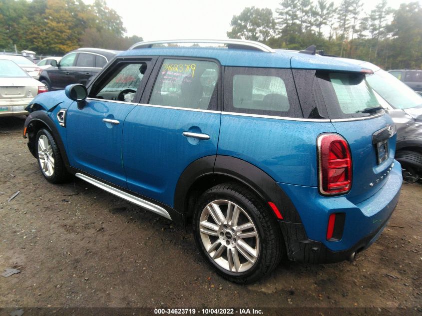 2021 MINI COUNTRYMAN COOPER S VIN: WMZ83BR0XM3N25340