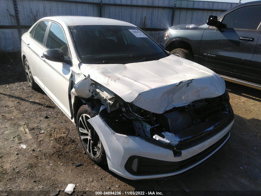 2022 VOLKSWAGEN JETTA SPORT VIN: 3VWBM7BU8NM026482