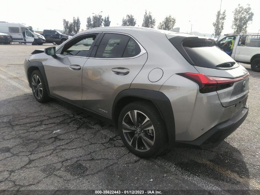 2021 LEXUS UX UX 250H VIN: JTHX9JBHXM2051463