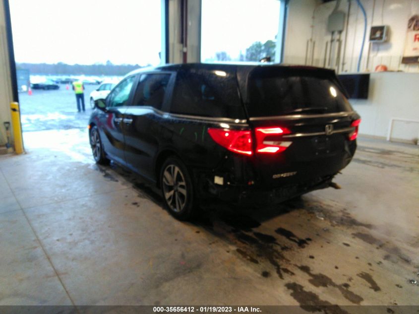 2022 HONDA ODYSSEY TOURING VIN: 5FNRL6H83NB063064