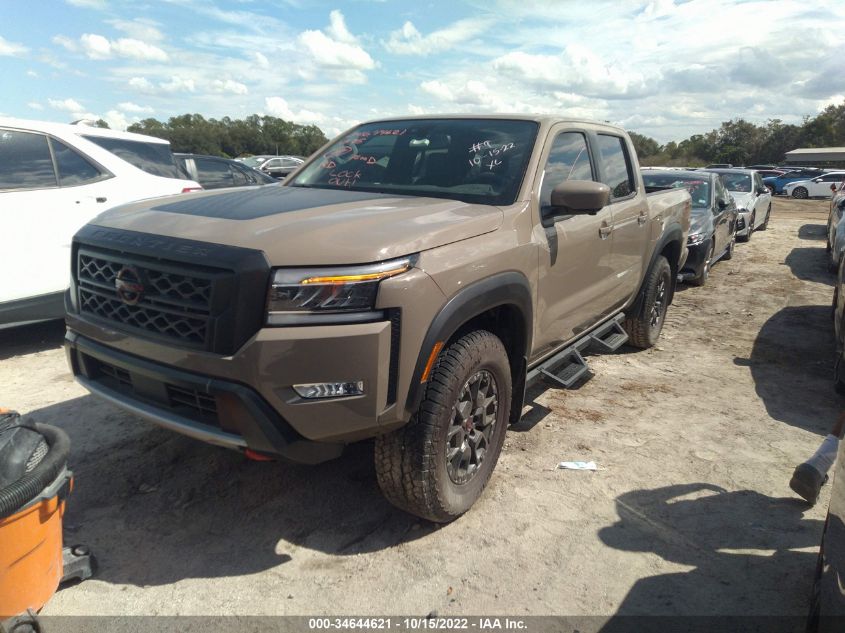 2022 NISSAN FRONTIER PRO-4X VIN: 1N6ED1EK0NN676093