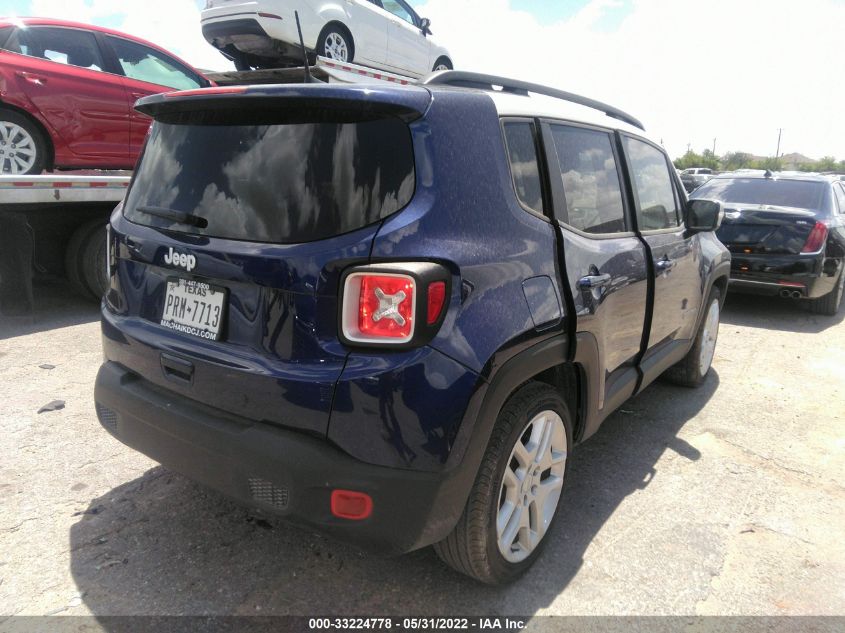 2021 JEEP RENEGADE LATITUDE VIN: ZACNJCBBXMPM44163