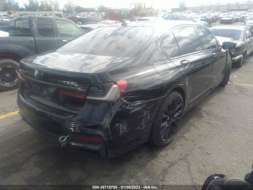 2022 BMW 7 SERIES 750I XDRIVE VIN: WBA7U2C06NCH51538