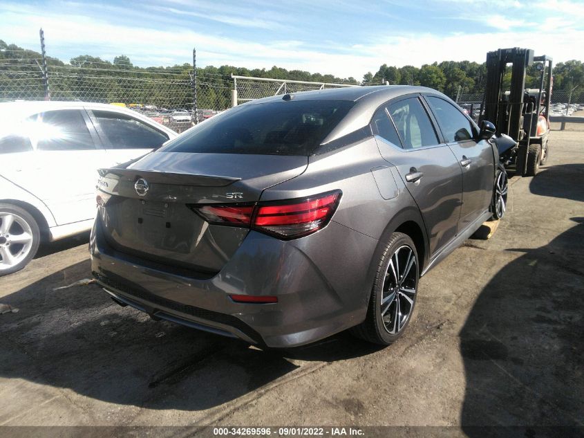 2021 NISSAN SENTRA SR VIN: 3N1AB8DV5MY264574