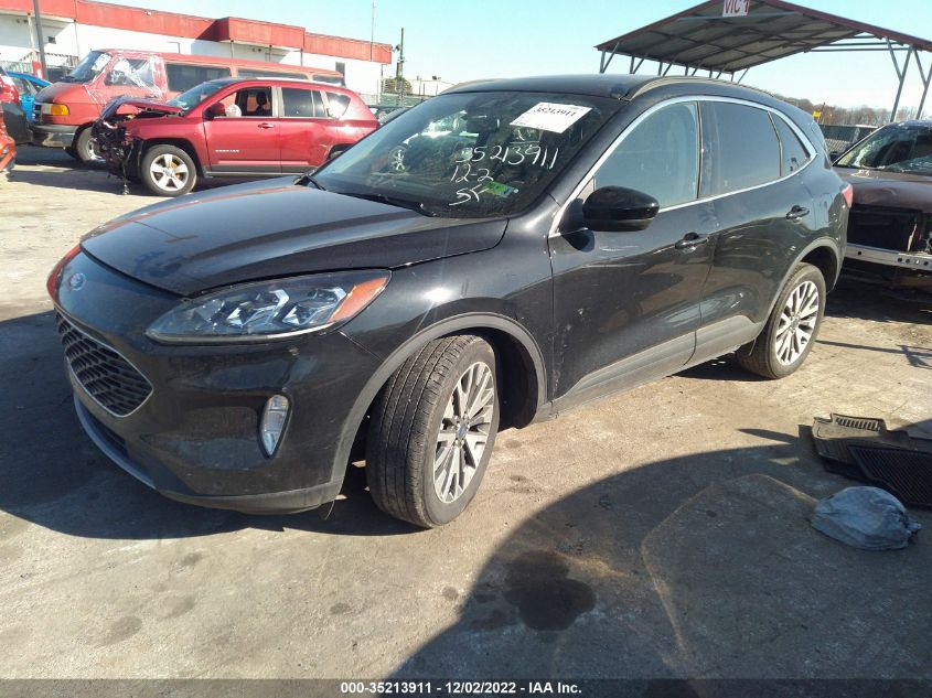 2022 FORD ESCAPE TITANIUM VIN: 1FMCU9J99NUA37112