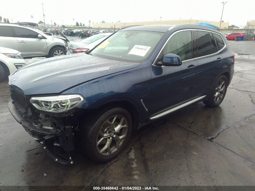 2020 BMW X3 XDRIVE30E VIN: 5UXTS1C07L9D06297