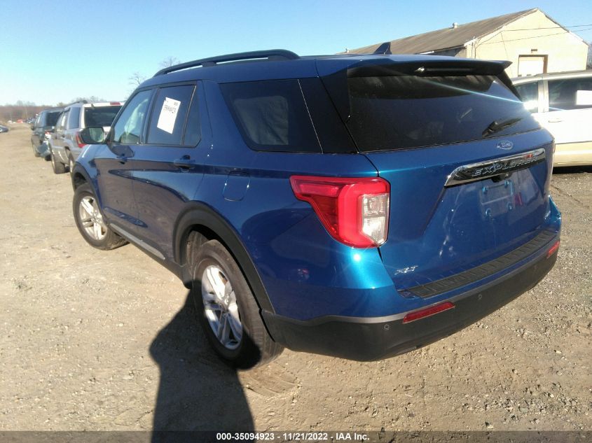 2021 FORD EXPLORER XLT VIN: 1FMSK8DH0MGA55106
