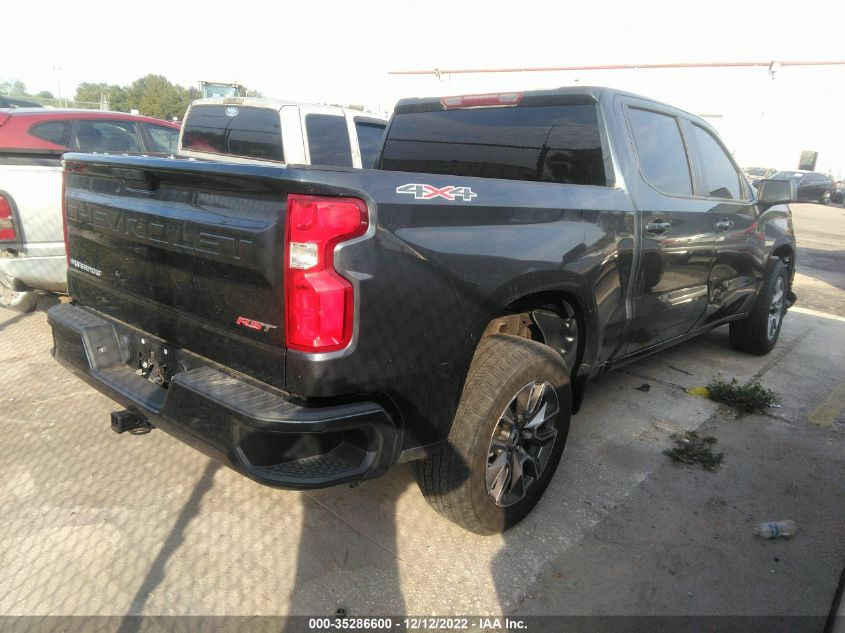 2021 CHEVROLET SILVERADO 1500 RST VIN: 1GCUYEEDXMZ242492