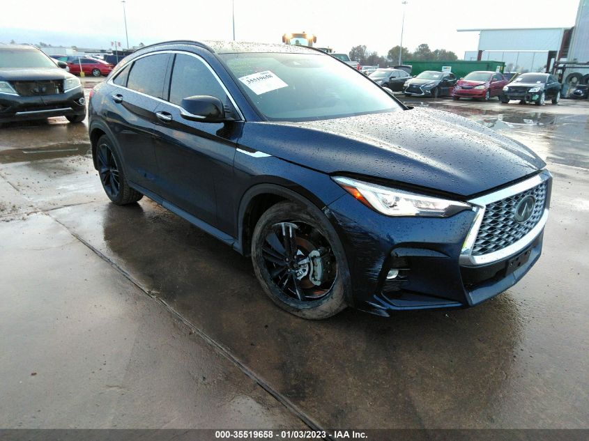 2022 INFINITI QX55 LUXE VIN: 3PCAJ5J32NF113089