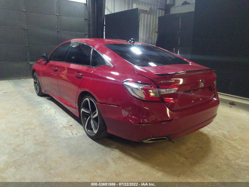2021 HONDA ACCORD SEDAN SPORT SE VIN: 1HGCV1F44MA032188