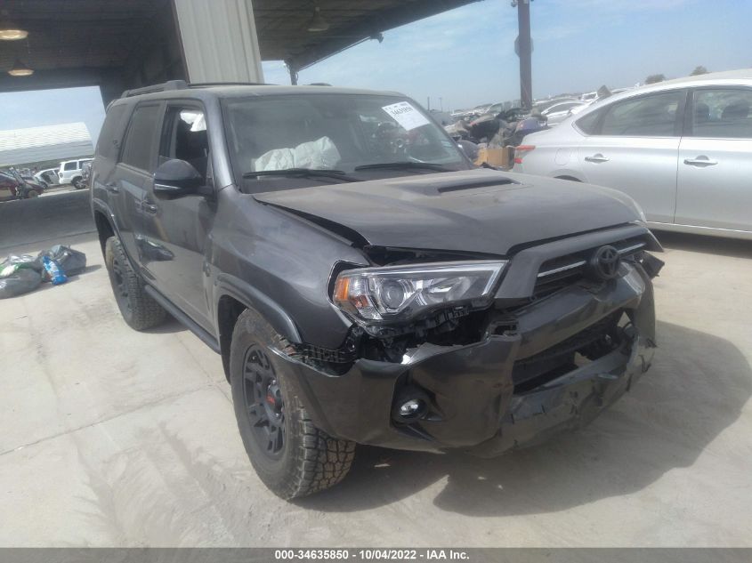 2022 TOYOTA 4RUNNER TRD OFF ROAD PREMIUM VIN: JTERU5JR9N6083353