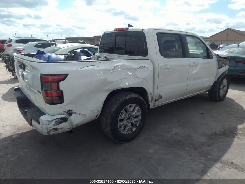 2022 NISSAN FRONTIER SV VIN: 1N6ED1EJ8NN621396