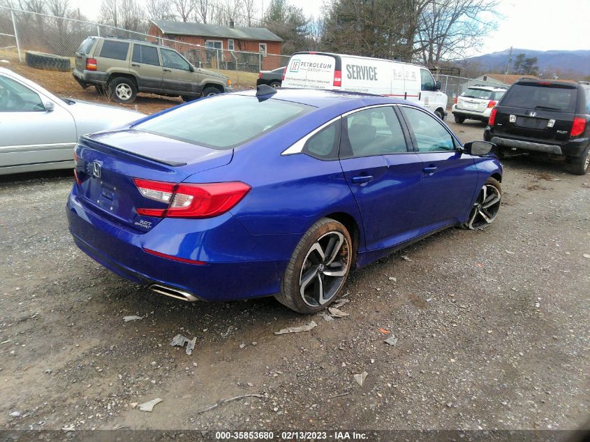 2022 HONDA ACCORD SEDAN SPORT VIN: 1HGCV2F35NA012868