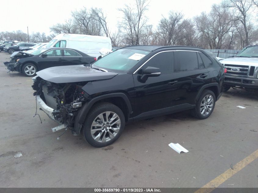 2021 TOYOTA RAV4 XLE PREMIUM VIN: 2T3A1RFV6MC184663