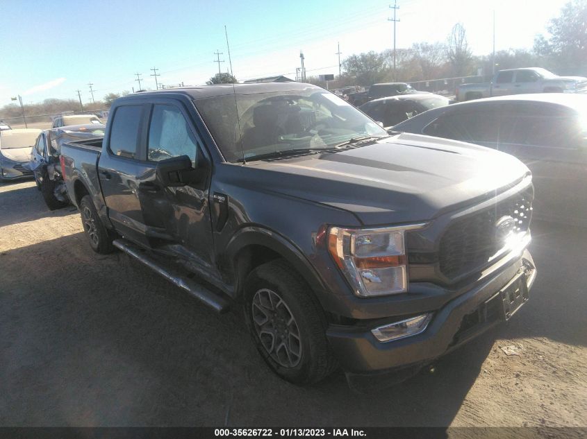 2021 FORD F-150 XL/XLT VIN: 1FTEW1CB3MKD15795