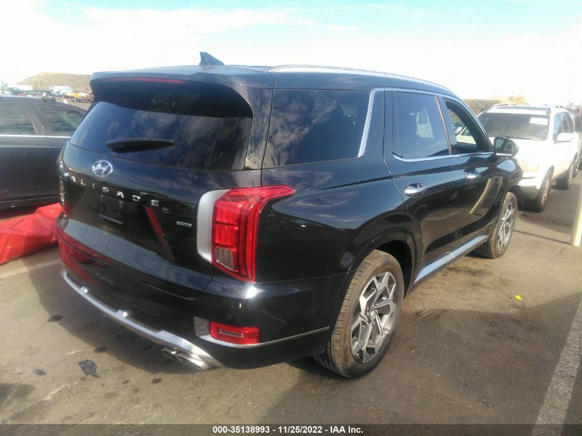 2022 HYUNDAI PALISADE CALLIGRAPHY VIN: KM8R7DHE8NU484778