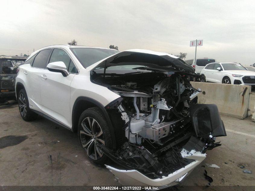 2022 LEXUS RX RX 450H VIN: 2T2HGMDA4NC093848