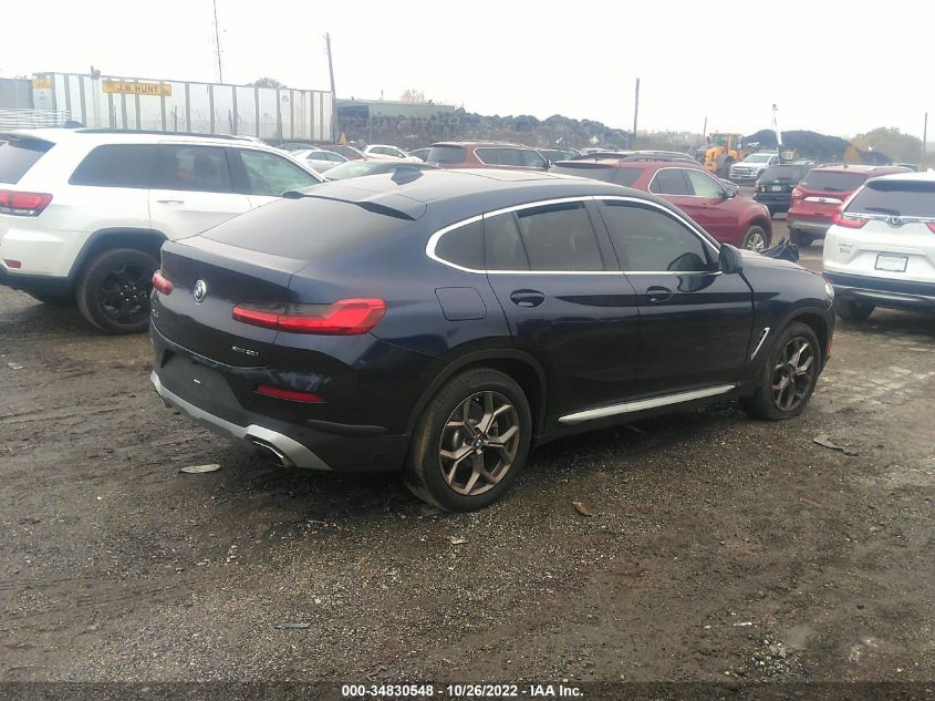 2022 BMW X4 XDRIVE30I VIN: 5UX33DT04N9M15380