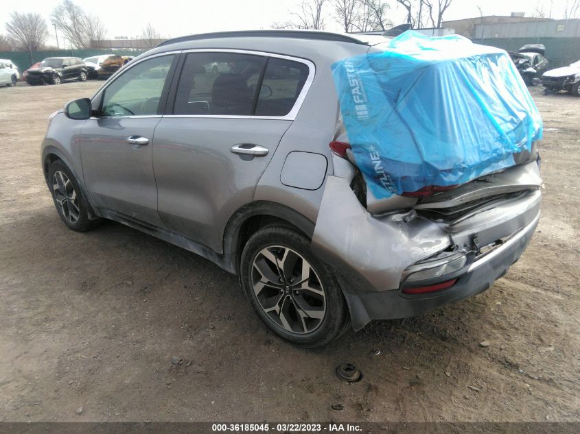 2022 KIA SPORTAGE EX VIN: KNDPN3AC2N7995132