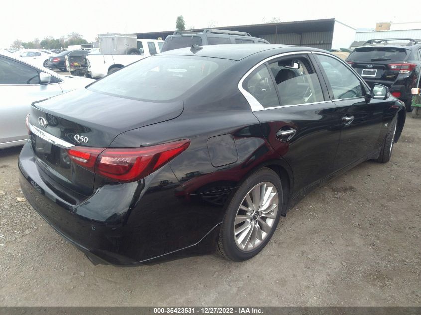 2020 INFINITI Q50 3.0T LUXE VIN: JN1EV7AP7LM208386