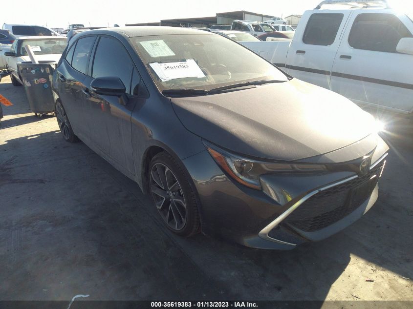 2022 TOYOTA COROLLA HATCHBACK XSE VIN: JTNA4MBE6N3189540