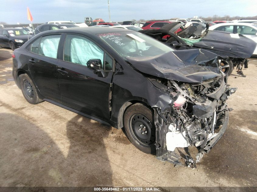 2022 TOYOTA COROLLA LE VIN: 5YFEPMAE6NP292544