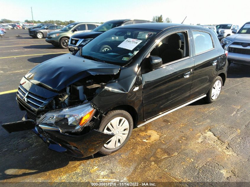 2021 MITSUBISHI MIRAGE ES/LE/CARBONITE EDITION VIN: ML32AUHJ8MH008500