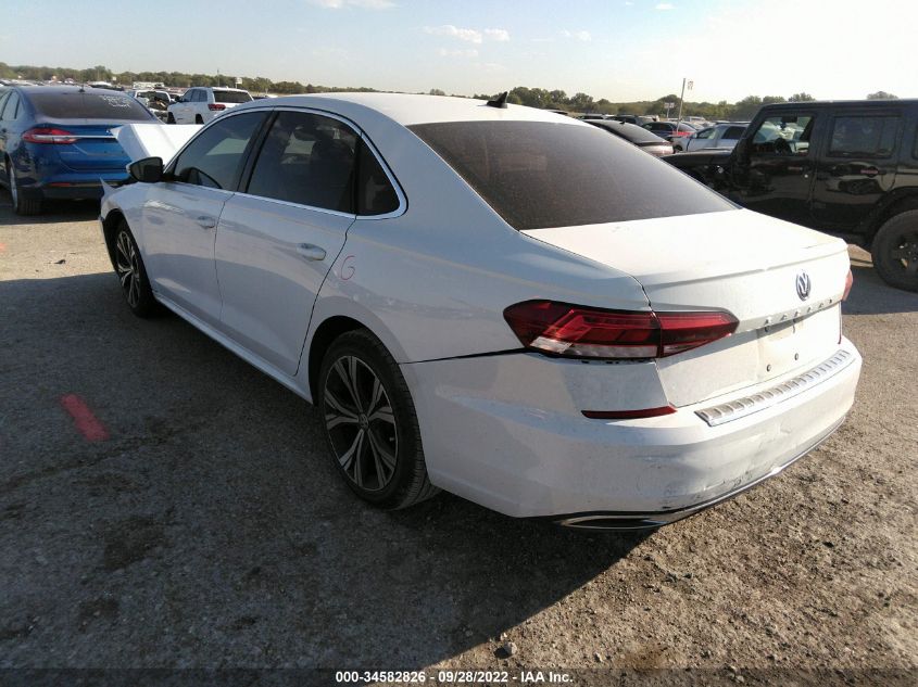 2021 VOLKSWAGEN PASSAT 2.0T SE VIN: 1VWSA7A32MC016824