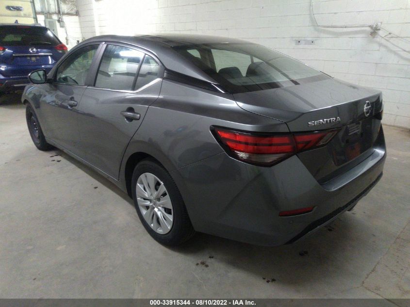 2020 NISSAN SENTRA S VIN: 3N1AB8BV4LY253521
