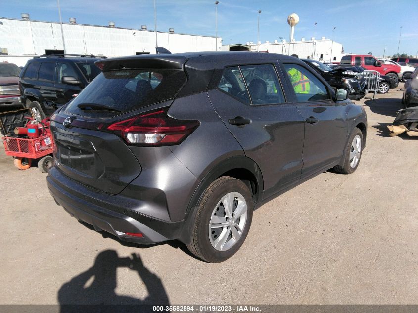 2022 NISSAN KICKS S VIN: 3N1CP5BV1NL497183