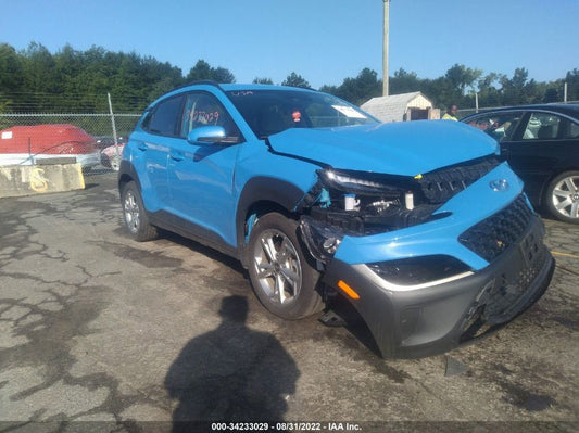 2022 HYUNDAI KONA SEL VIN: KM8K6CAB9NU807895