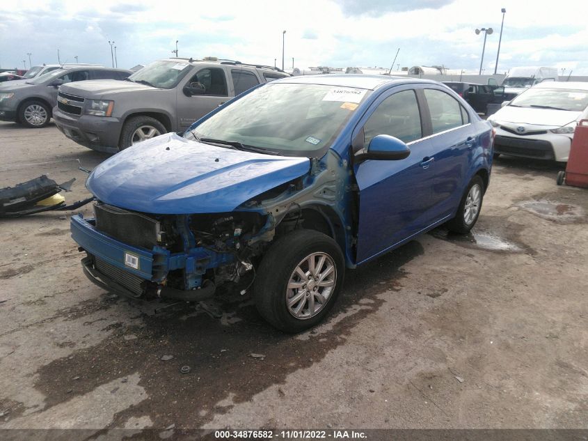 2020 CHEVROLET SONIC LT VIN: 1G1JD5SB7L4121943