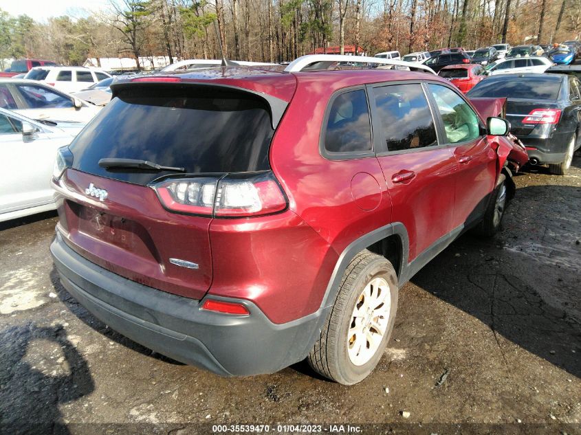 2020 JEEP CHEROKEE LATITUDE VIN: 1C4PJLCB8LD500673