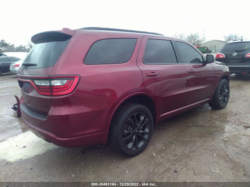 2021 DODGE DURANGO GT PLUS VIN: 1C4RDJDG4MC862733