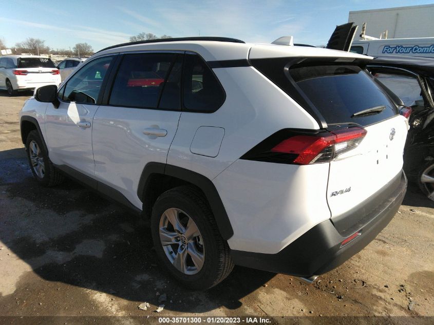 2022 TOYOTA RAV4 XLE VIN: 2T3W1RFV6NC192415